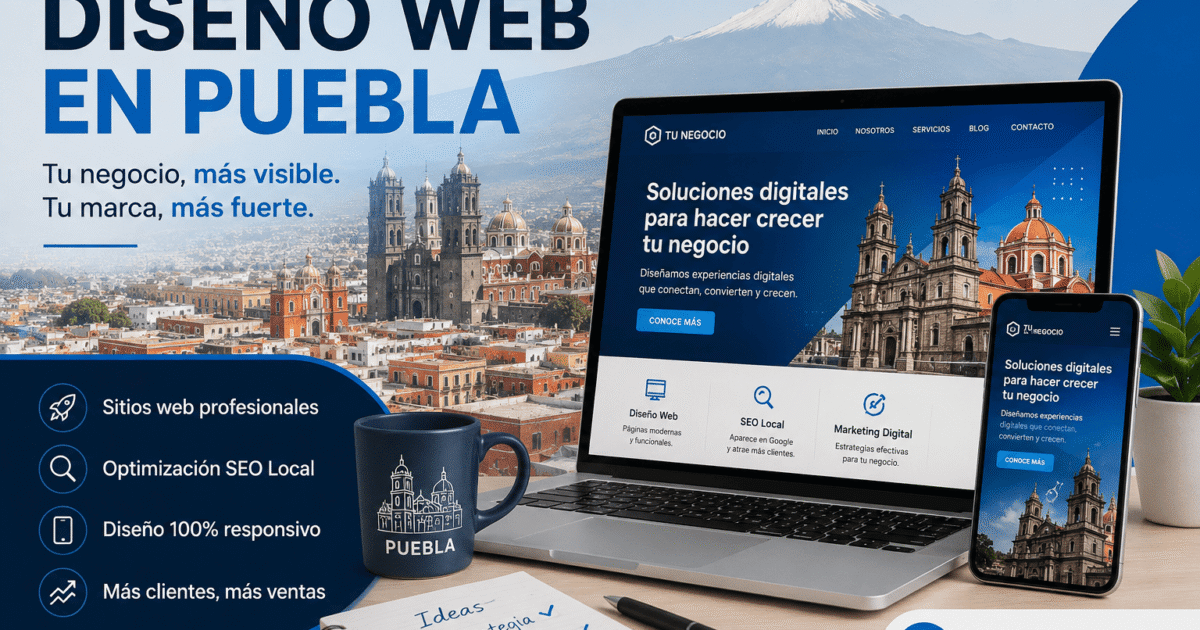 Por Qué Cada Vez Más Negocios Están Invirtiendo en Diseño Web en Puebla